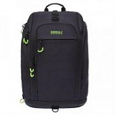 Рюкзак городской GRIZZLY RQ-906-11 /2 black/light green