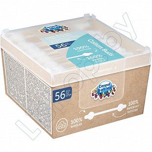 Ватные палочки Canpol babies безопасные с ограничителем для малышей 56 шт (3/115)