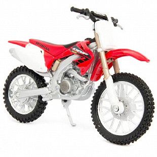 Масштабная модель мотоцикла Bburago 1:18 Honda CRF450R (18-51023) НОВОЕ ПОСТУПЛЕНИЕ
