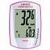 Велокомпьютер Cat Eye Strada CC-RD300W (White-Red) 3524042