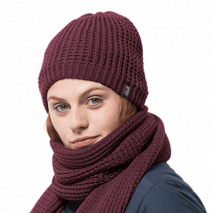 Шапка мужская Jack Wolfskin Milton Cap fall red
