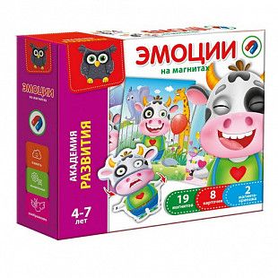 Игра настольная магнитная Vladi Toys Эмоции VT5422-01