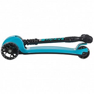Самокат-кикборд Novatrack RainBow Basic Color 120W.RAINBOW.GBL9 turquoise