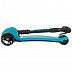 Самокат-кикборд Novatrack RainBow Basic Color 120W.RAINBOW.GBL9 turquoise