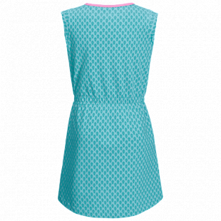 Платье детское Jack Wolfskin Lily Lagoon Dress aquamarine all over