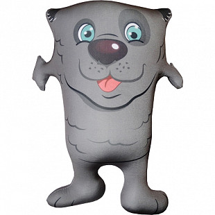 Мягкая игрушка Мнушки Собака Обнимака T4643C1711A002BK серый