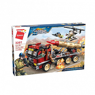 Конструктор Qman Секретная миссия Ракетная установка 3207