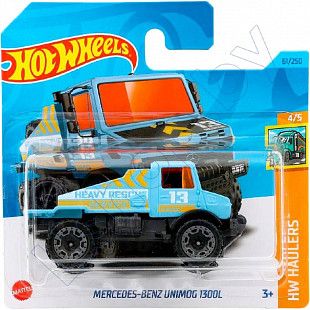 Машинка Hot Wheels Базовой коллекции Mercedes-Benz Unimog 1300L 61/250 (5785 HKJ99)