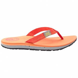 Вьетнамки женские Jack Wolfskin Beachster W apricot / red