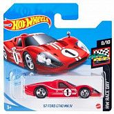Машинка Hot Wheels Базовой коллекции '67 Ford GT40 Mk.IV 106/250 (5785 GRX30)