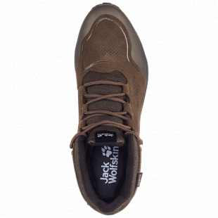 Ботинки мужские Jack Wolfskin Coogee Texapore Wt Mid M dark wood / phantom