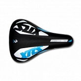 Велоседло DDK 1212A XRS black/white/blue