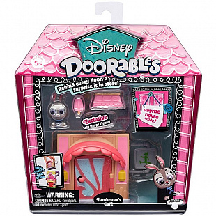 Мини-набор сюрприз Moose Disney Doorables 2 фигурки 69406