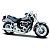 Мотоцикл Maisto 1:18 Harley Davidson 1977 FXS Low Rider 39360 (20-18866) grey