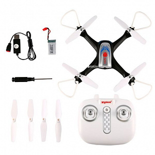 Квадрокоптер SYMA X15 (белый)