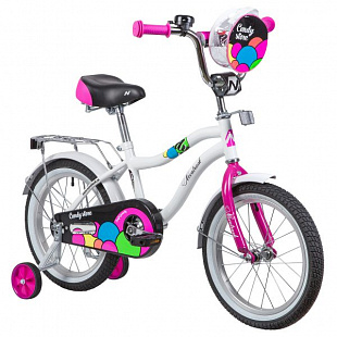 Велосипед Novatrack Candy 16" (2019) White 165CANDY.WT9