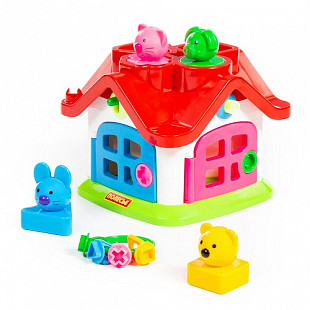 Игрушка Полесье Логический теремок (в сеточке) 9159