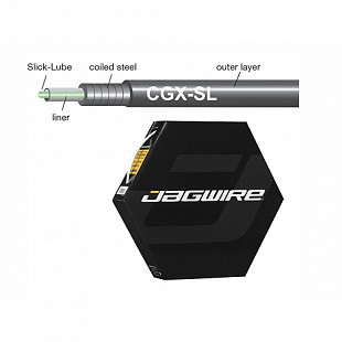 Рубашка троса Jagwire BHL105 5мм CGX со смазкой 50 м white ZTB50625