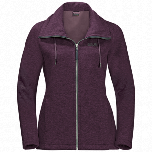 Джемпер женский Jack Wolfskin Sky Thermic Jacket Women aubergine