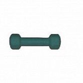 Гантель неопреновая 0,5 кг green