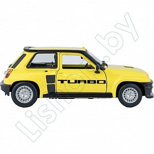 Машинка Bburago Renault 5 Turbo (18-21088) yellow