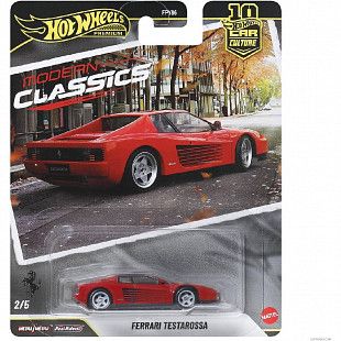 Машинка Hot Wheels Premium Car Culture Ferrari Testarossa (FPY86 JKF00)