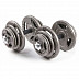 Набор гантелей металлических Хаммертон Atlas Sport 2x29 кг