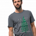 Футболка мужская Jack Wolfskin Island Hill T M pebble grey