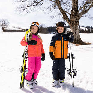 Брюки детские Jack Wolfskin Powder Mountain Pants Kids night blue