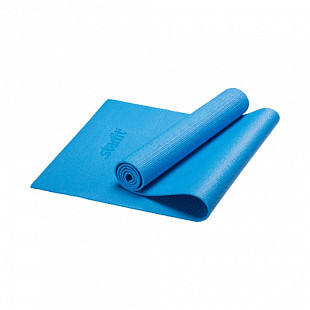 Гимнастический коврик для йоги, фитнеса Starfit FM-101 PVC blue (173x61x0,4)