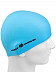 Шапочка для бассейна (плавания) взрослая Mad Wave Light голубая