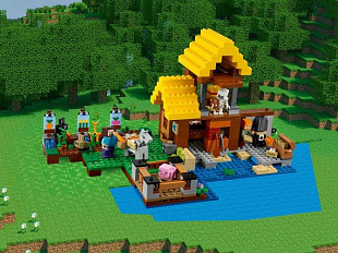 Конструктор Bela Minecraft Фермерский домик 10813