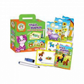 Игра Vladi Toys С карточками и маркером Чудо-маркер VT2100-12