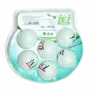 Шарики для настольного тенниса Zez Sport PB240