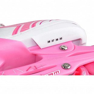 Роликовые коньки раздвижные Alpha Caprice X-Team pink
