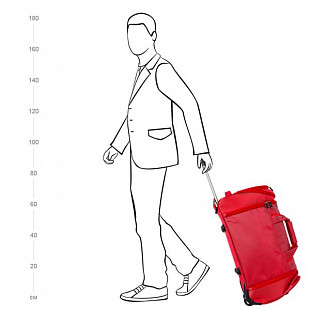 Дорожная сумка Polar 7037.5 red