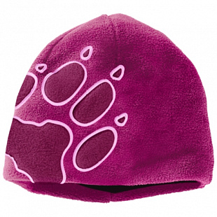 Шапка детская Jack Wolfskin Front Paw Hat Kids fuchsia