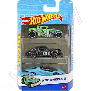 Набор машинок Hot Wheels 3 шт. (K5904 №125)