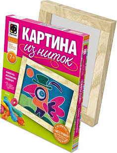 Творческий набор Fantazer 67763 Картина из ниток «Птица» 409004
