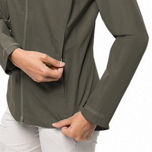 Куртка женская Jack Wolfskin Scenic Trail Jacket W grape leaf
