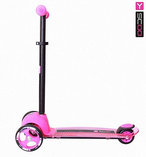 Самокат Y-Scoo RT Trio Diamond 120 pink