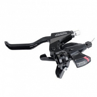 Шифтер левый Shimano ASTM3102LSBL ST-M310-L-2 3 ск. black ZSM77008