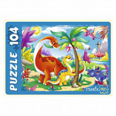 Пазл Рыжий Кот Эра динозавров П104-6790