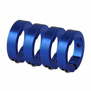 Замок ручек руля HQBC Brush blue Q010268
