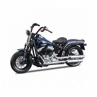 Мотоцикл Maisto 1:18 Harley-Davidson 2008 FLSTSB Cross Bones (39360 20-18867) dark blue/black