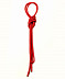 Скакалка для художественной гимнастики 3 м PRO RGJ-102 red