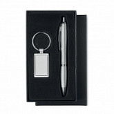 Ручка + брелок для ключей Kelly silver KC714916 