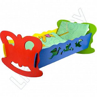 Кроватка для кукол Stantom (006303) turquoise №2