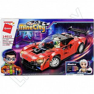 Конструктор Qman MineCity Гоночный автомобиль McLaren Senna S5N-N1 (14012)