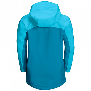 Куртка детская Jack Wolfskin Saana Jacket Girls blue reef